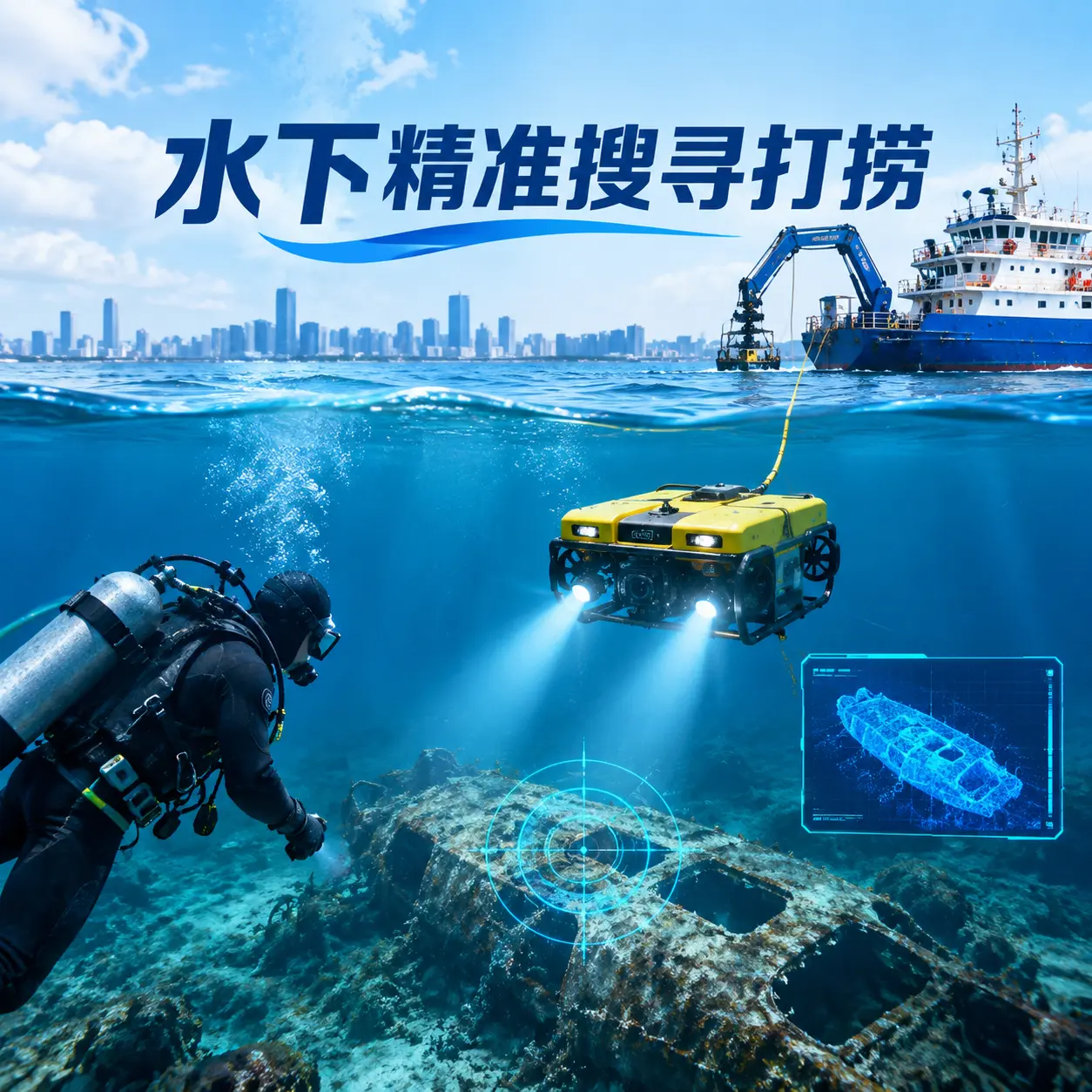 望谟水下精准搜寻打捞